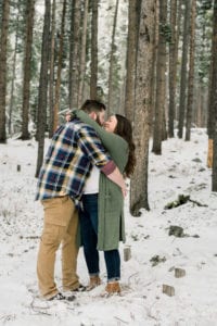 KB engaged 237 200x300 - Kelsey + Brian - Snowy Mountain Engagement