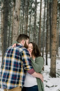 KB engaged 254 200x300 - Kelsey + Brian - Snowy Mountain Engagement
