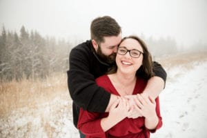 KB engaged 72 300x200 - Kelsey + Brian - Snowy Mountain Engagement
