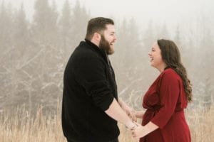 KB engaged 98 300x200 - Kelsey + Brian - Snowy Mountain Engagement