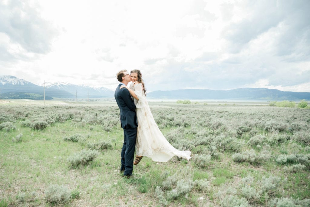 KA.BrideandGroom 153 1024x684 - Karrie + Alex Poortinga - West Yellowstone Wedding