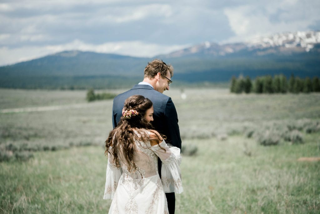 KA.BrideandGroom 26 1024x684 - Karrie + Alex Poortinga - West Yellowstone Wedding