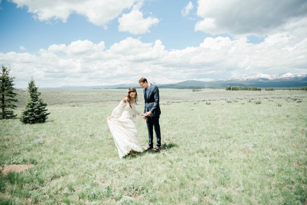 KA.BrideandGroom 48 1024x684 - Karrie + Alex Poortinga - West Yellowstone Wedding